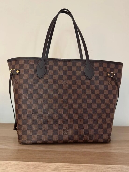 Louis Vuitton Handbags - Authentic Louis Vuitton Neverfull MM Damier Ebene Sarah Long Wallet Included EUC